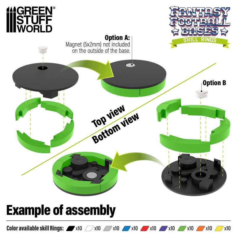 Skill Ring 32mm Green 2
