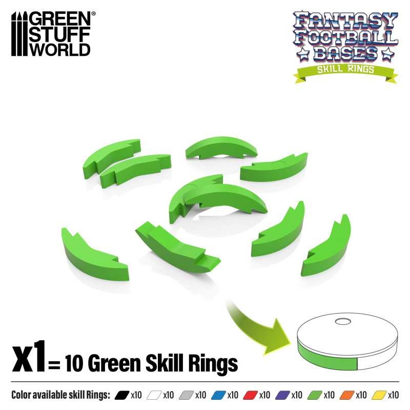 Skill Ring 32mm Green 3