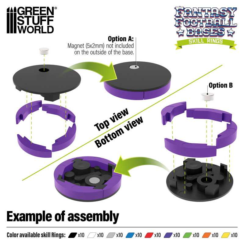Skill Ring 32mm Purple 2