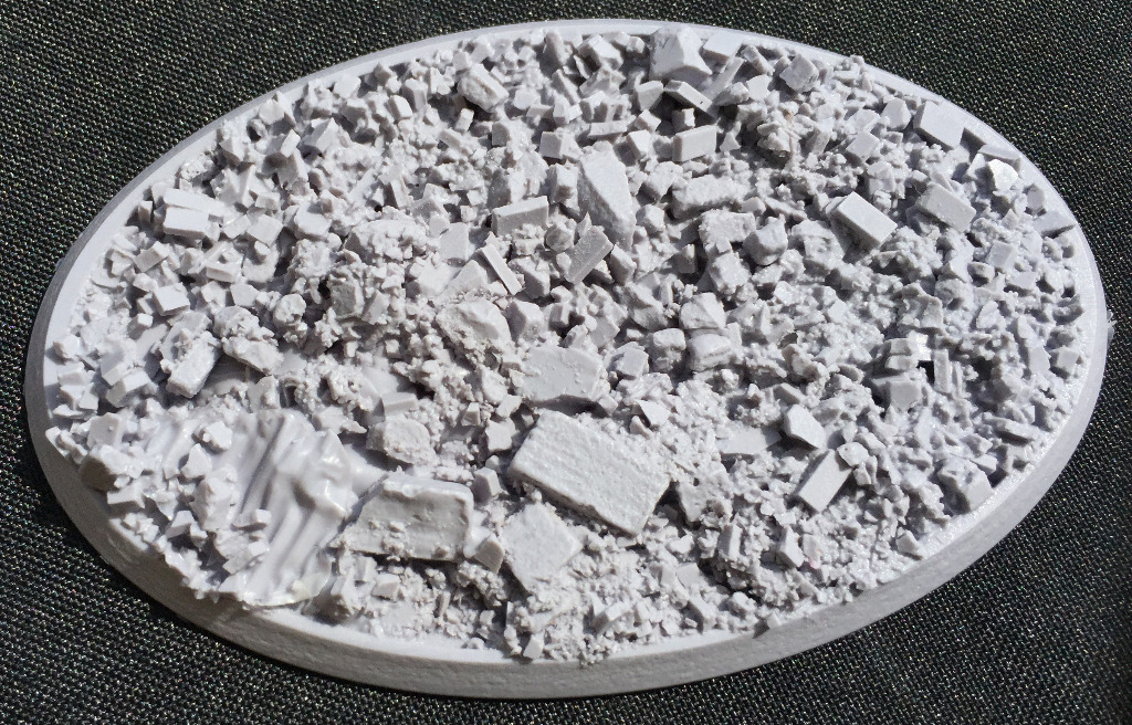 Bevelled Edge: 105x70mm Urban Rubble 1