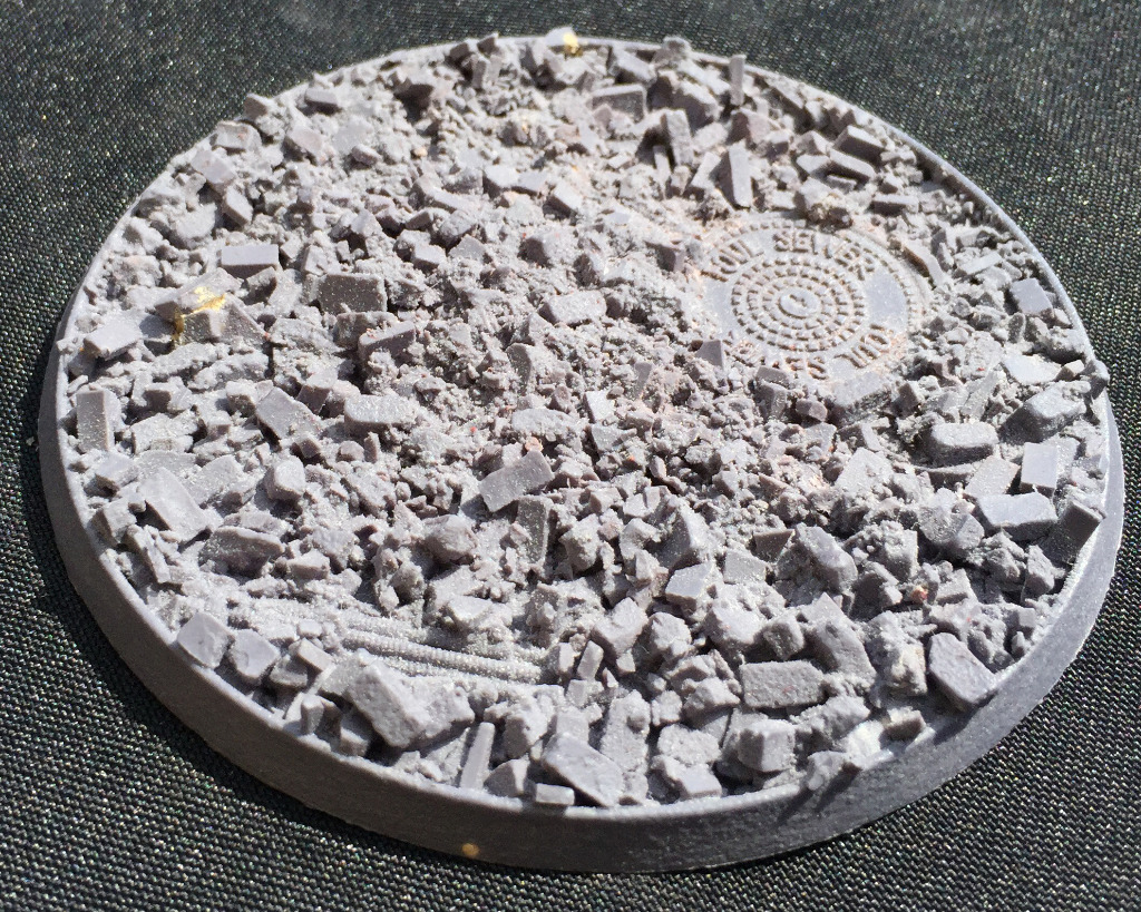 Bevelled Edge: 100mm Urban Rubble 1