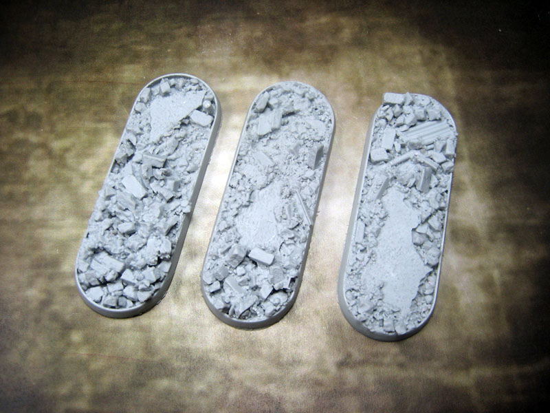 Bevelled Edge: Bike 25x70mm Urban Rubble 1