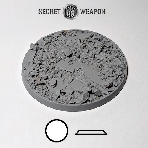 Bevelled Edge: 80mm Urban Rubble 1
