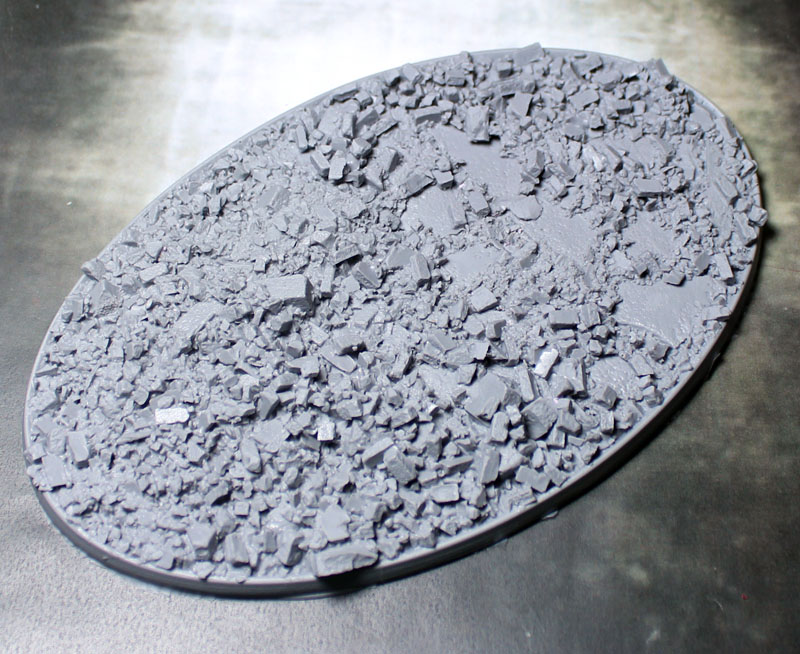 Bevelled Edge: Knight 168x106mm Urban Rubble 1