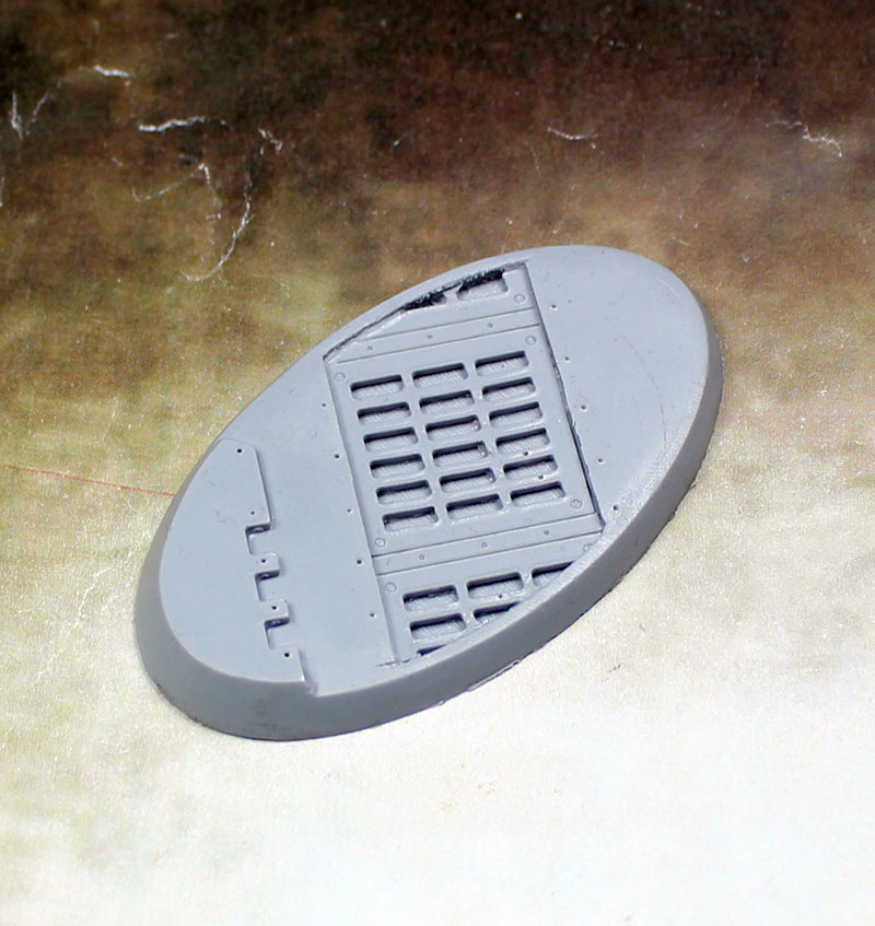 Bevelled Edge: 60x35mm Warp Core 1