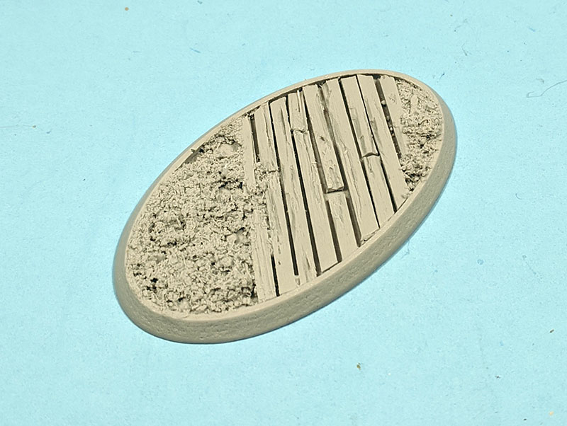 Bevelled Edge: 75x40mm Trench Works 1