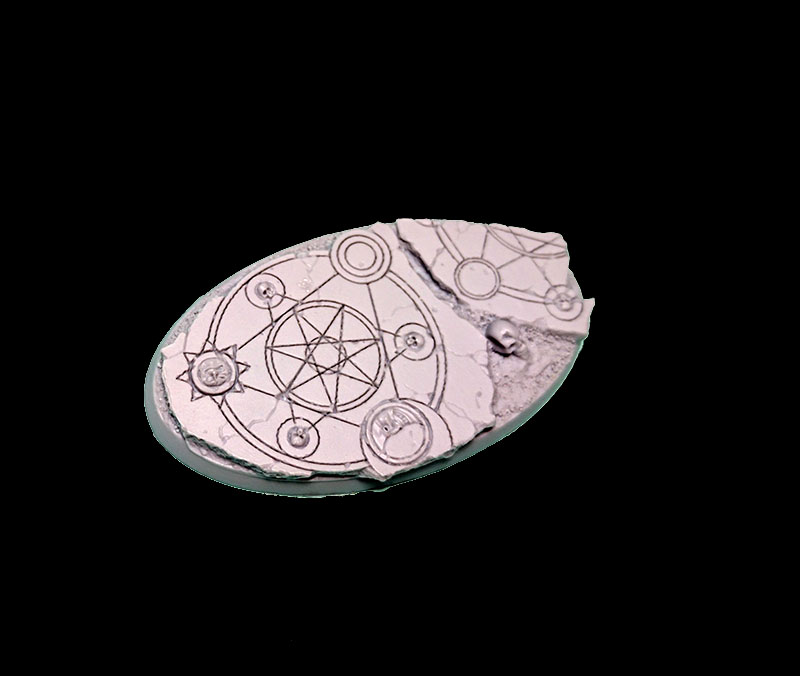 Bevelled Edge: 60x35mm Shattered Ritual 1