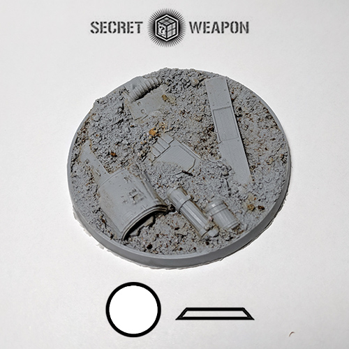 Bevelled Edge: 80mm Scrap Yard 1
