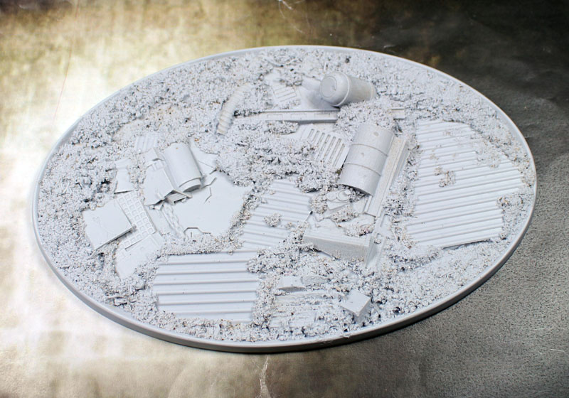 Bevelled Edge: Knight 168x106mm Scrap Yard 1