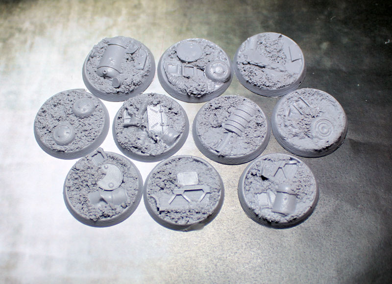 Bevelled Edge: 32mm Scrap Yard 1
