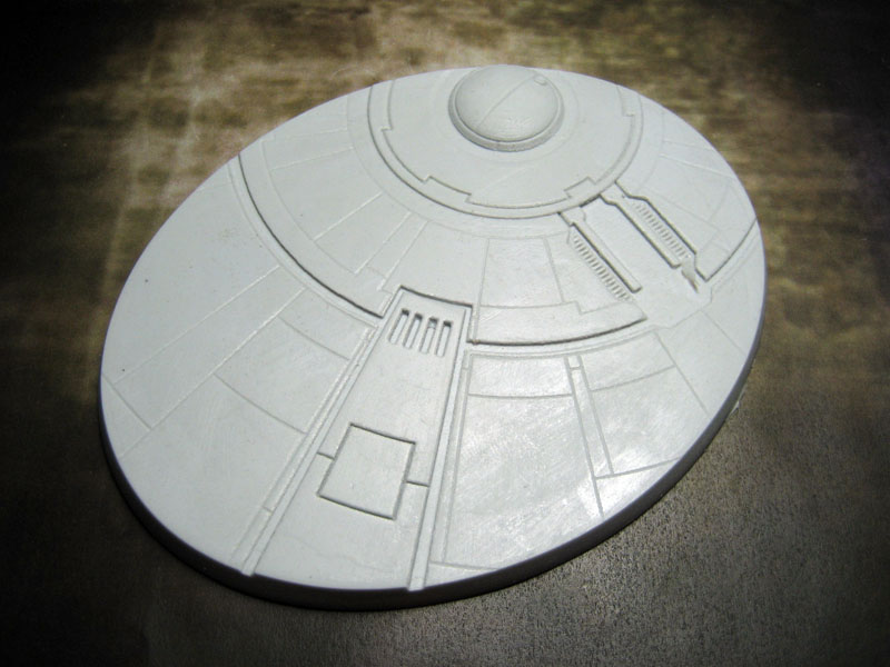 Bevelled Edge: Oval 95x120mm Tau Ceti 1