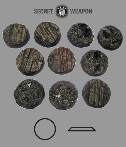 Bevelled Edge: 25mm Trench Works 01 1