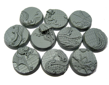 Bevelled Edge: 25mm Steel Invasion Bases 1