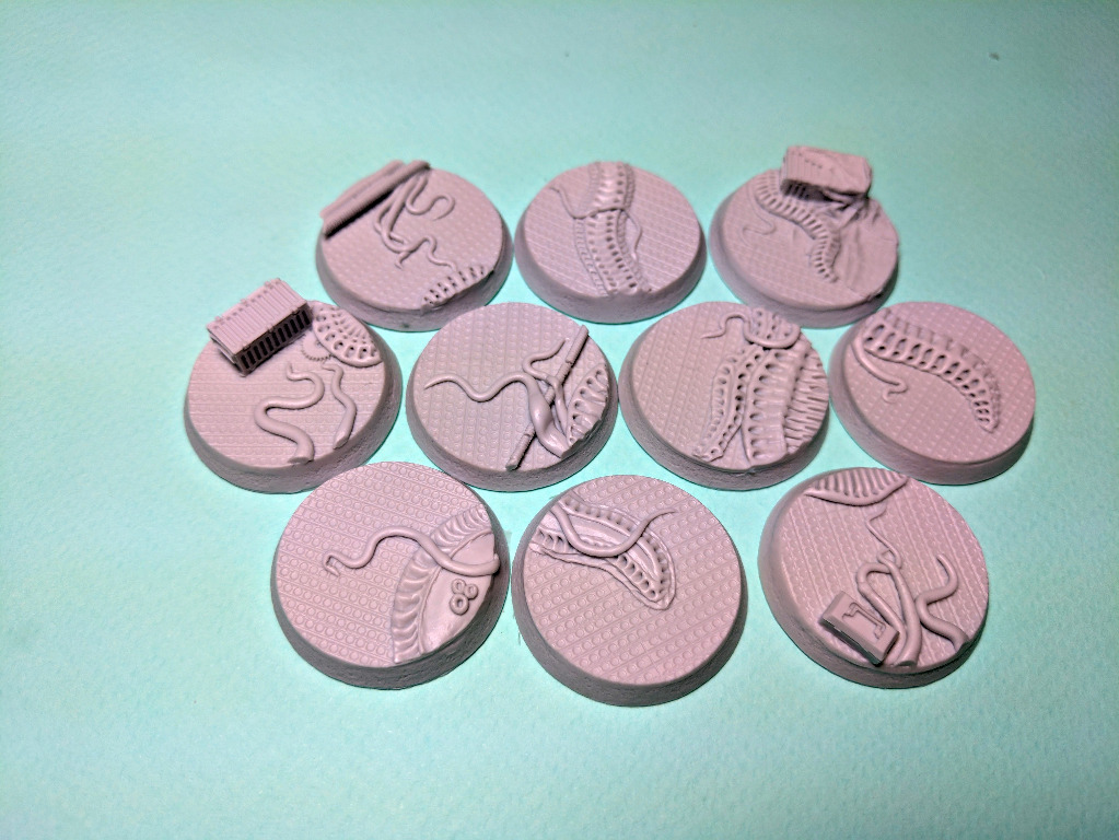 Bevelled Edge: 32mm Steel Invasion Bases 1
