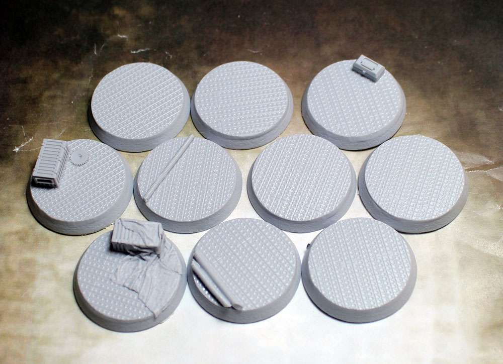 Bevelled Edge: 75x40mm Steel Plating 1