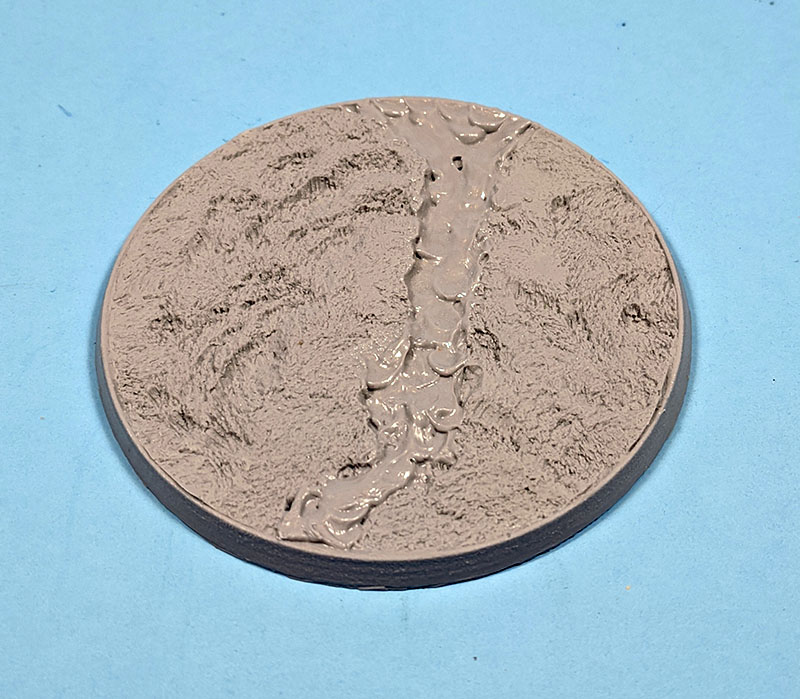 Bevelled Edge: 100mm Lava Flow 1