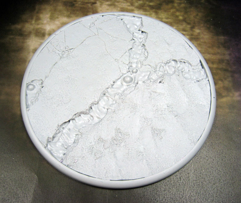 Round Lip: 120mm Lava Flow Base 1