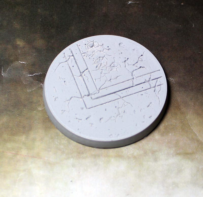 Bevelled Edge: 55mm Ruined Temple 1