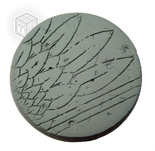 Bevelled Edge: 60mm Ruined Temple Base 02 1