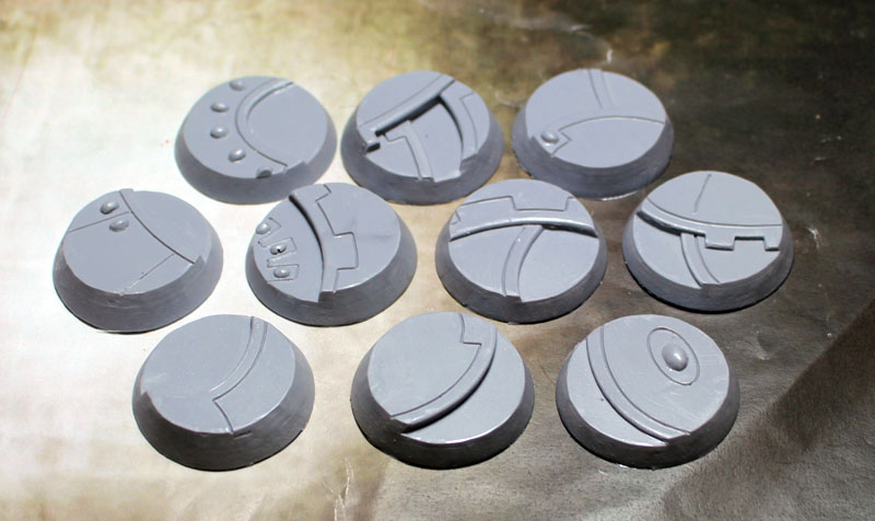 Bevelled Edge: 32mm Ghost Stone 1
