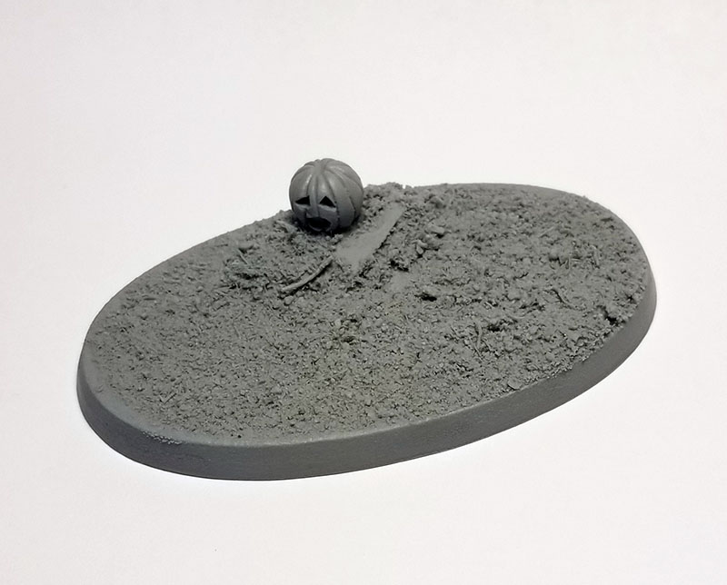 Bevelled Edge: 75x40mm Field of Screams 1