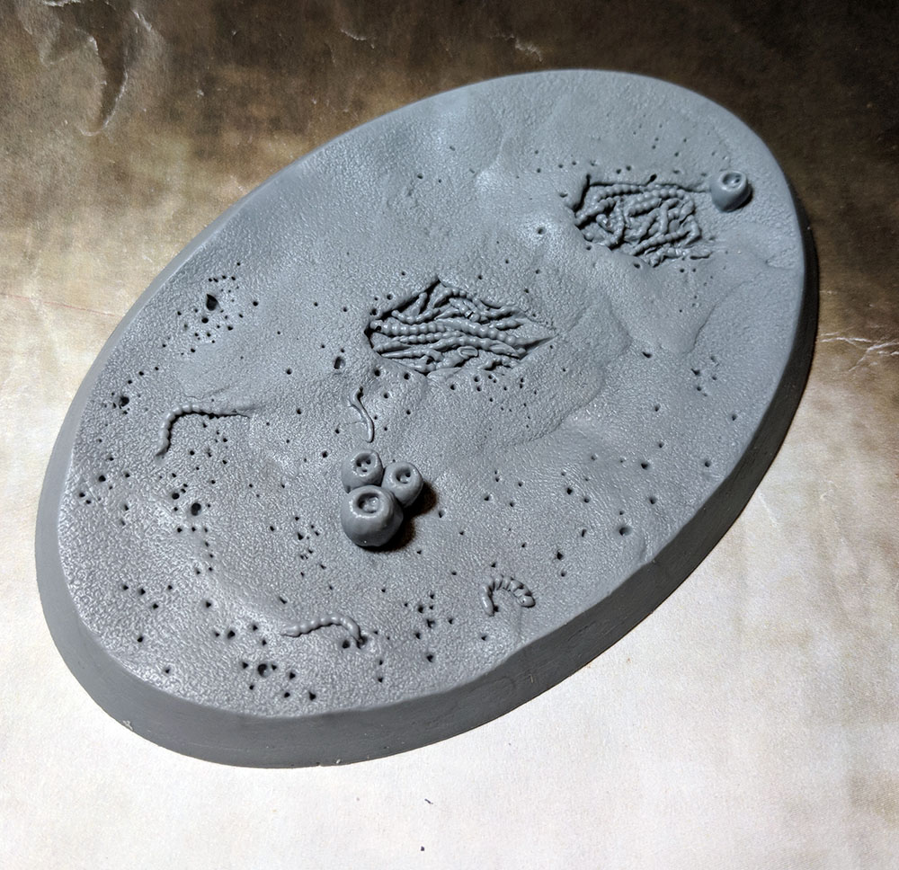 Bevelled Edge: 105x70mm Creeping Infection 1