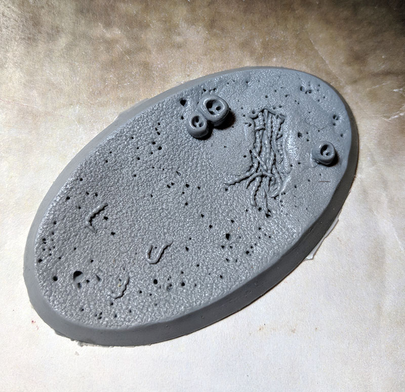 Bevelled Edge: 75x40mm Creeping Infection 1