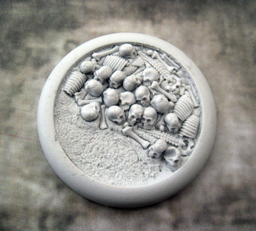 Round Lip: 50mm Bone Fields Base 03 1