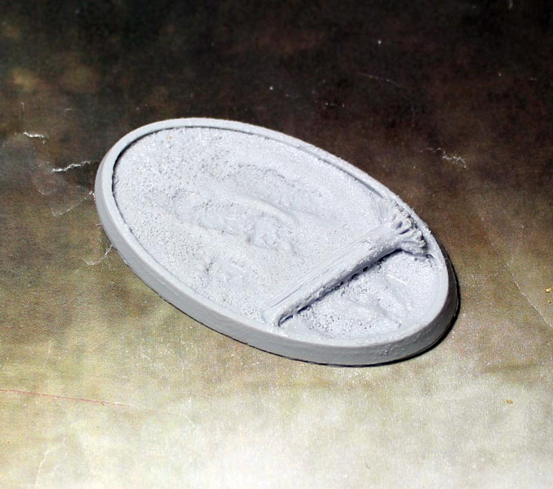 Bevelled Edge: 60x35mm Blasted Wetlands 1