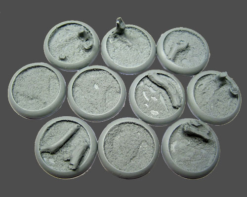Round Lip: 30mm Blasted Wetlands Bases 1