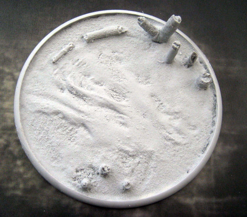 Round Lip: 120mm Blasted Wetlands Base 1