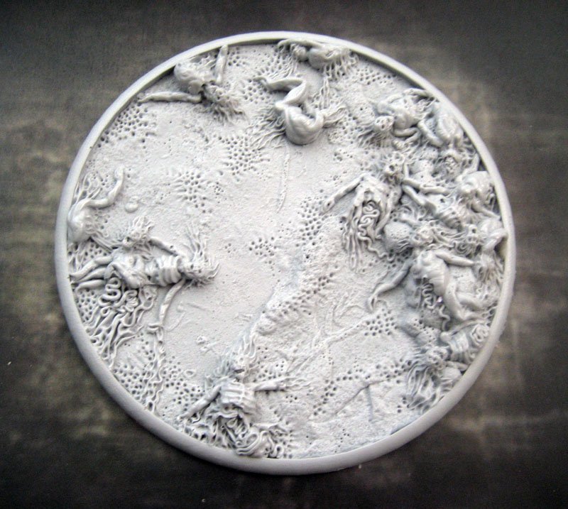 Round Lip: 120mm Corpse Fields Base 1
