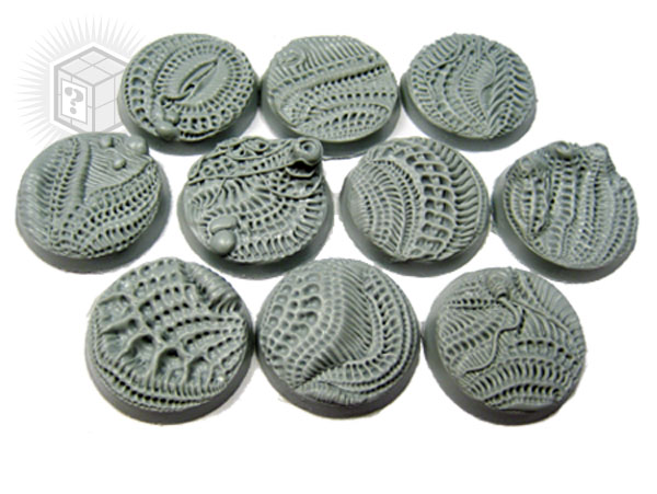 Bevelled Edge: 25mm Alien Invasion Bases 1