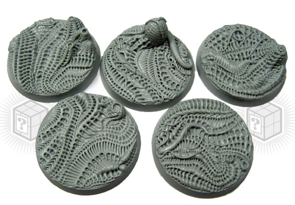 Bevelled Edge: 40mm Alien Invasion Bases 1