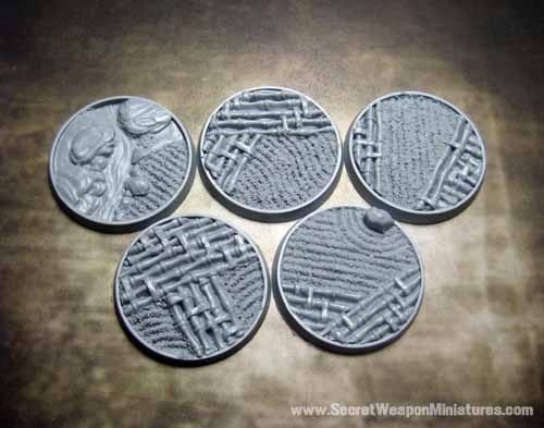 Bevelled Edge: 40mm Asian Garden 1