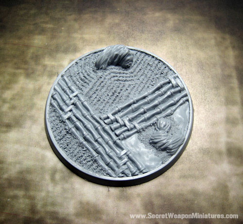 Bevelled Edge: 60mm Asian Garden 01 1