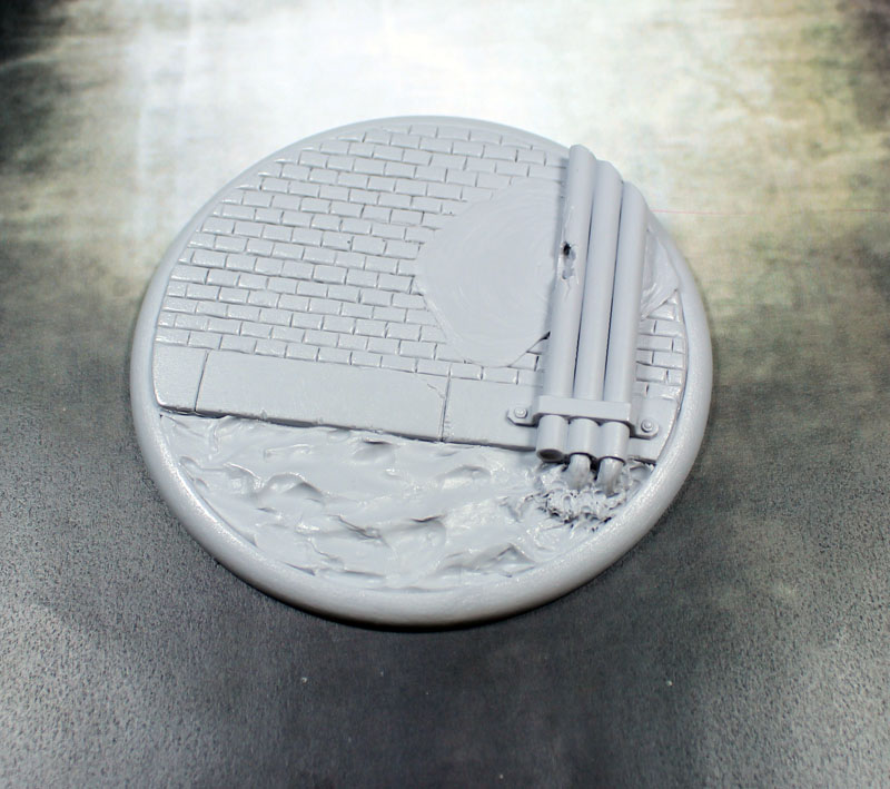 Round Lip: 100mm Sewer Works 1
