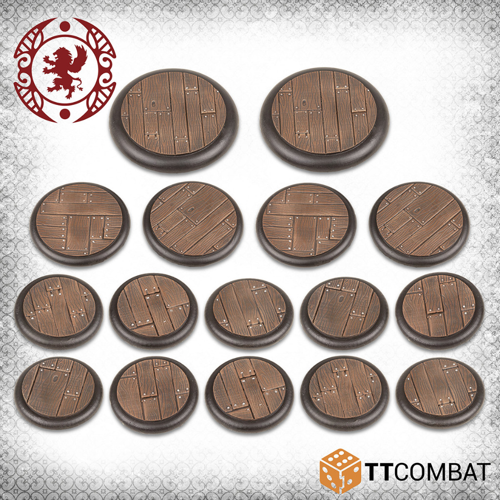 Wooden Plank Bases (mixed) 1