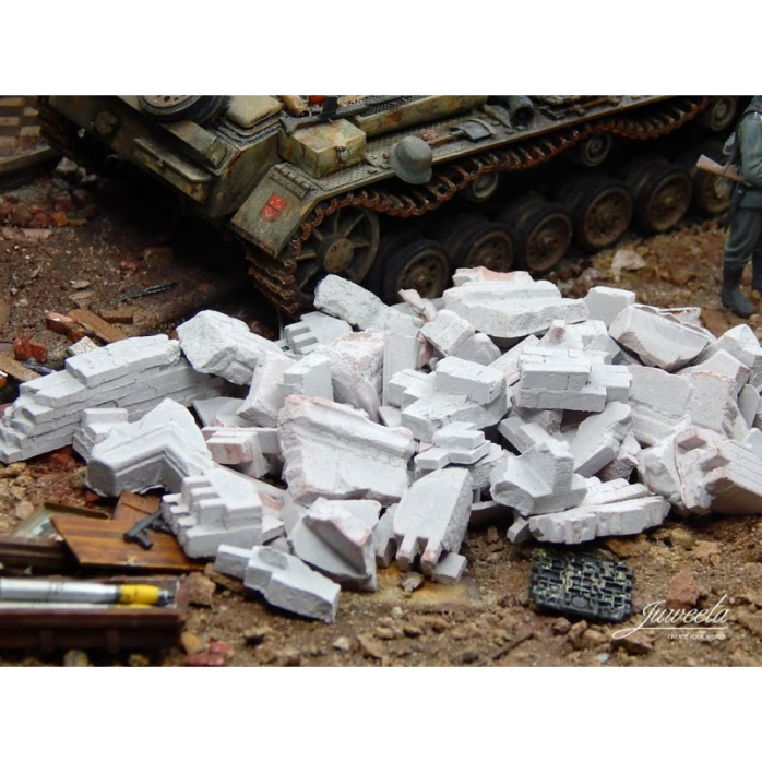 1:35 Brick Rubble, Grey (200g) 1