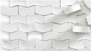 1:35 paving stones type w - light grey (500 pcs.) 1