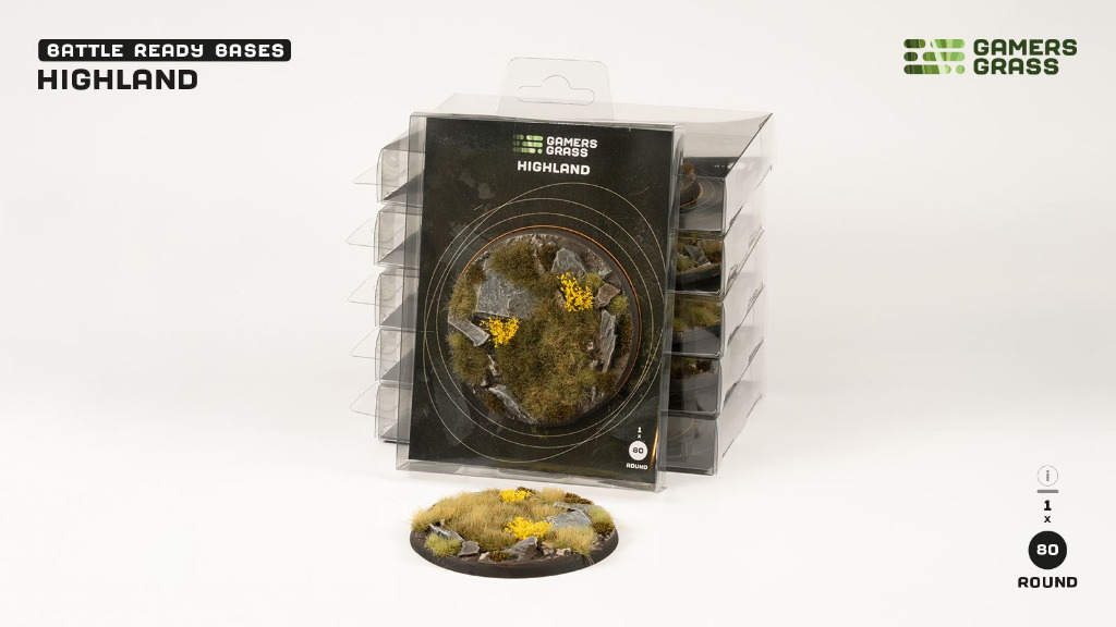 Battle Ready: Highland Round 80mm (x1) 4