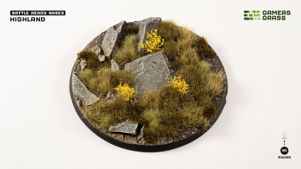 Battle Ready: Highland Round 90mm (x1) 1
