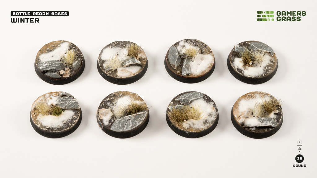 Battle Ready: Winter Round 28mm (x8) 1