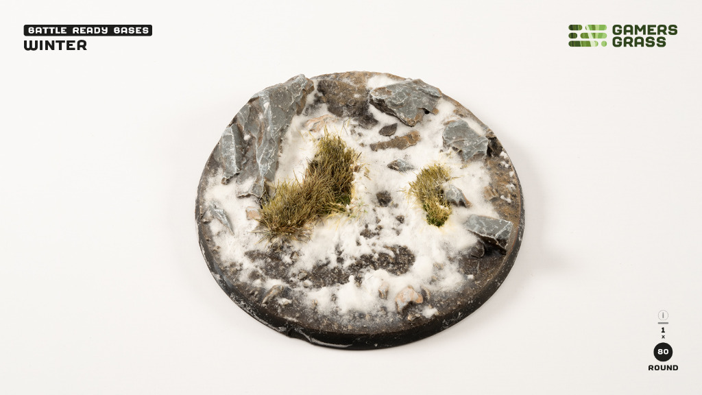 Battle Ready: Winter Round 80mm (x1) 1