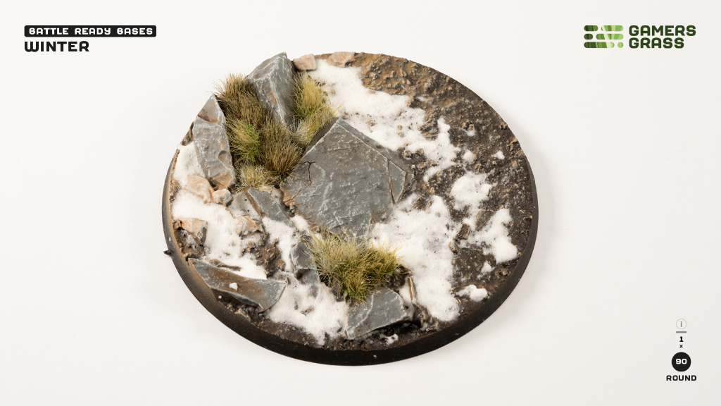 Battle Ready: Winter Round 90mm (x1) 1