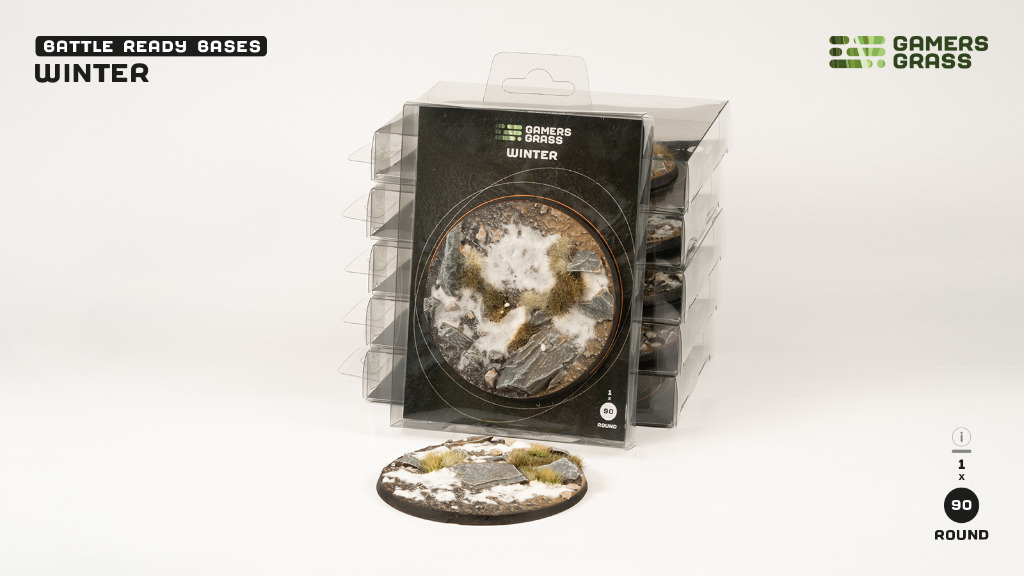Battle Ready: Winter Round 90mm (x1) 4
