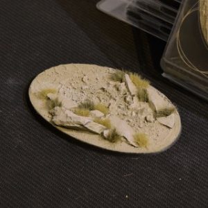 Battle Ready: Arid Steppe Oval 105mm (x1) 1