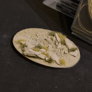 Battle Ready: Arid Steppe Oval 105mm (x1) 1