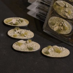 Battle Ready: Arid Steppe Oval 60mm (x4) 1