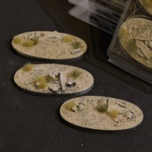 Battle Ready: Arid Steppe Oval 75mm (x3) 1